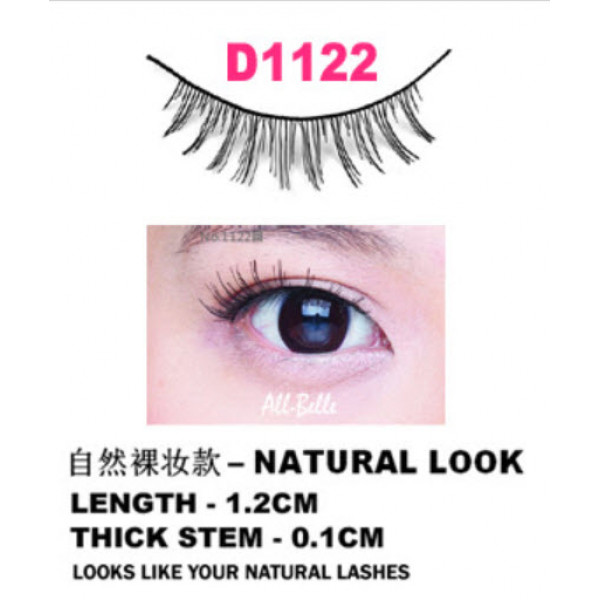 All-Belle Premium Handmade Eyelash D1122 - (10pairs)